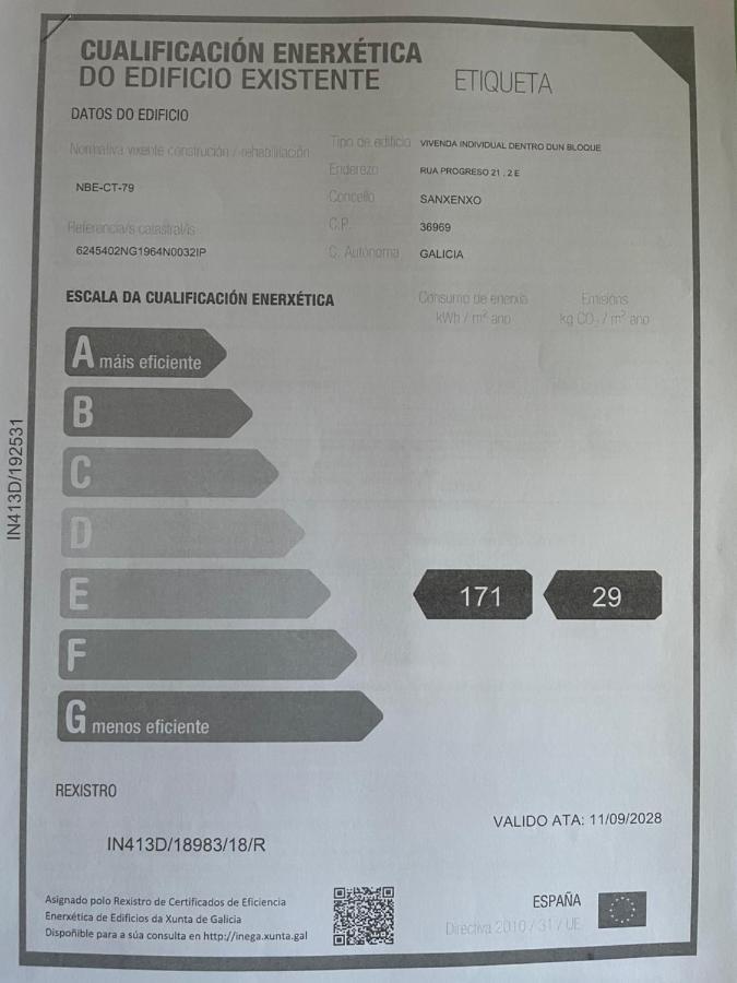 Apartament Pretty Progreso Sanxenxo Zewnętrze zdjęcie